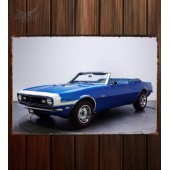 Металлическая табличка Chevrolet Camaro 327 Convertible